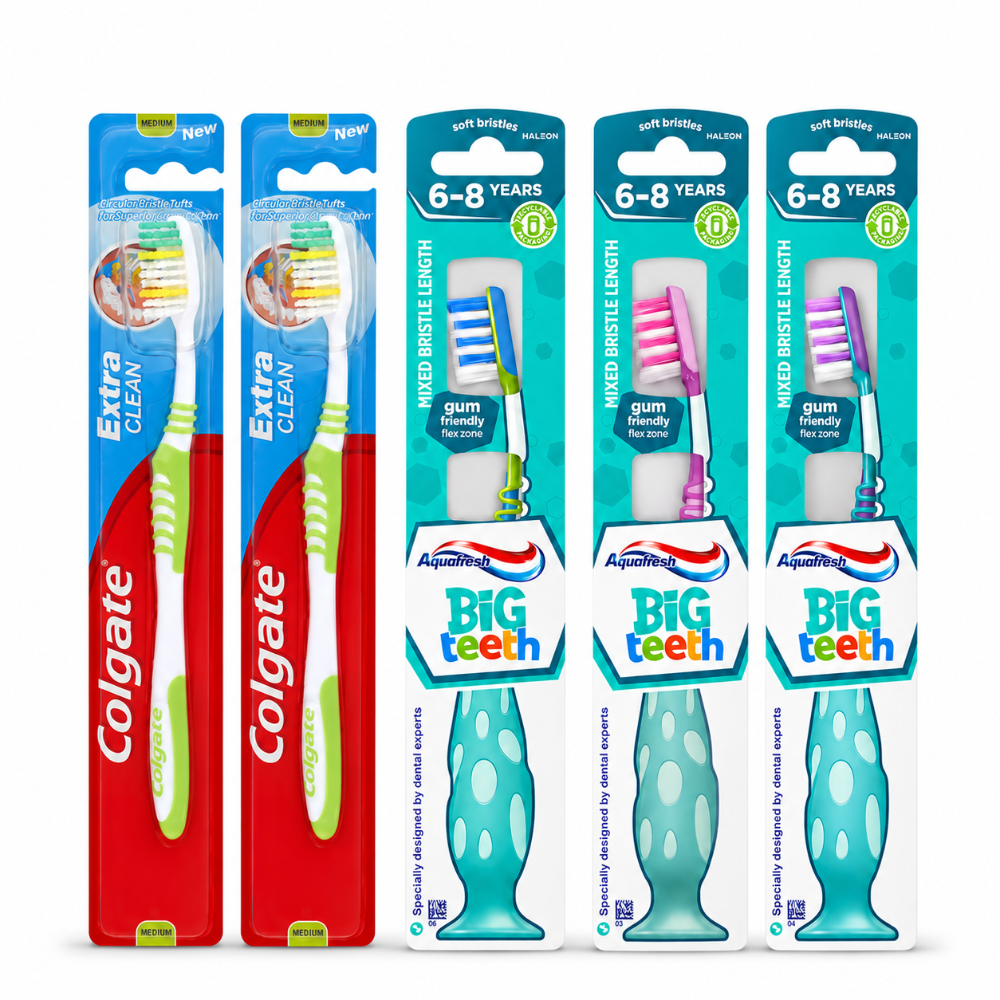 Kids & Family Toothbrush Bundle