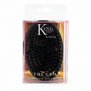 King Hair & Beauty The Gem Hairbrush - Black