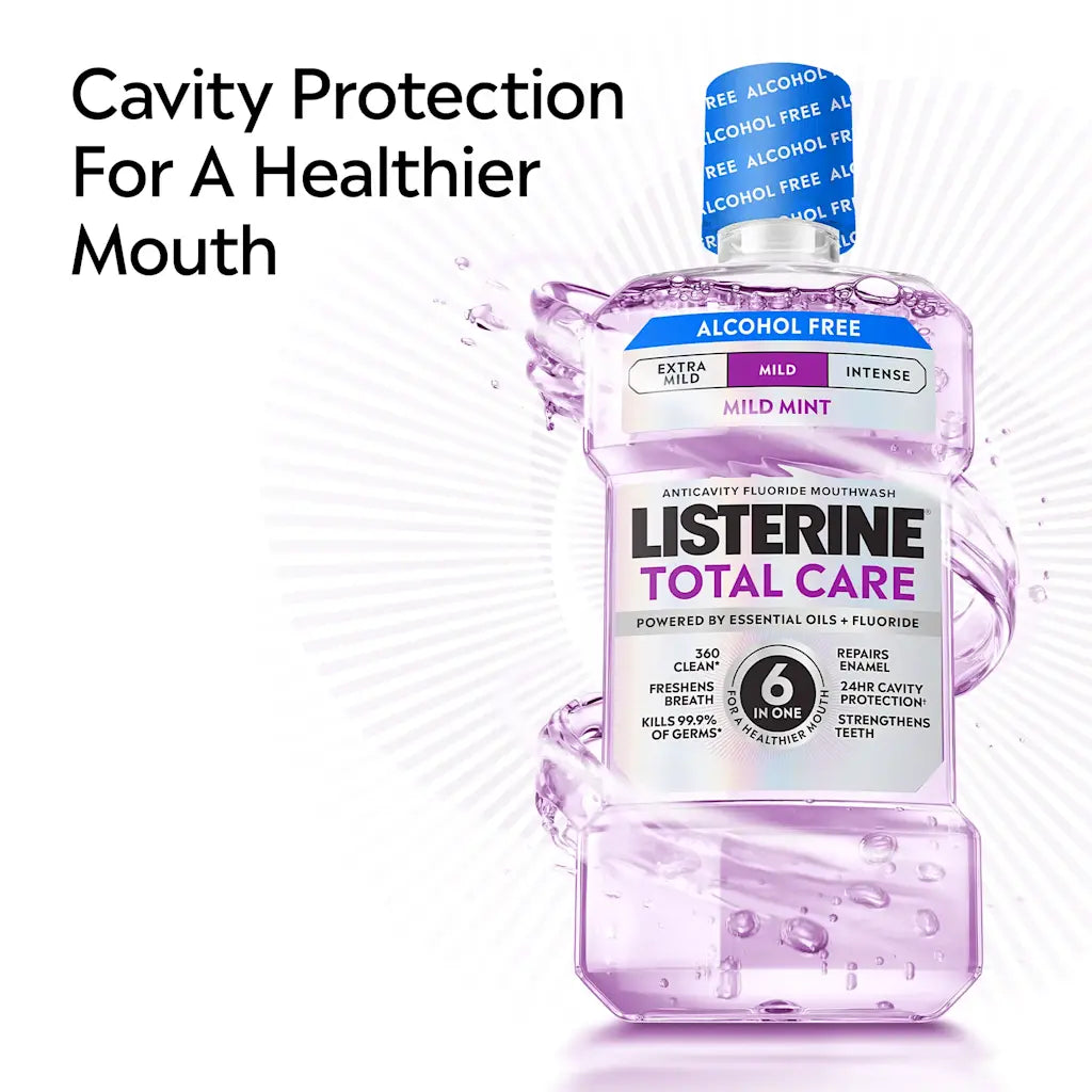 Listerine Total Care Mild Alcohol Free - 500ml
