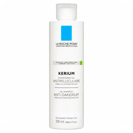 Kerium Anti-Dandruff Gel Shampoo For Oily Scalp - 200ml