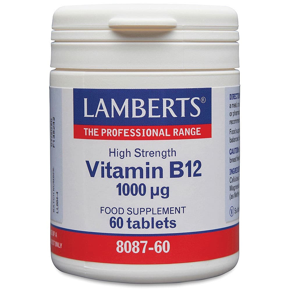 Lamberts Vitamin B12 Complex 1000mcg - 60 Pack