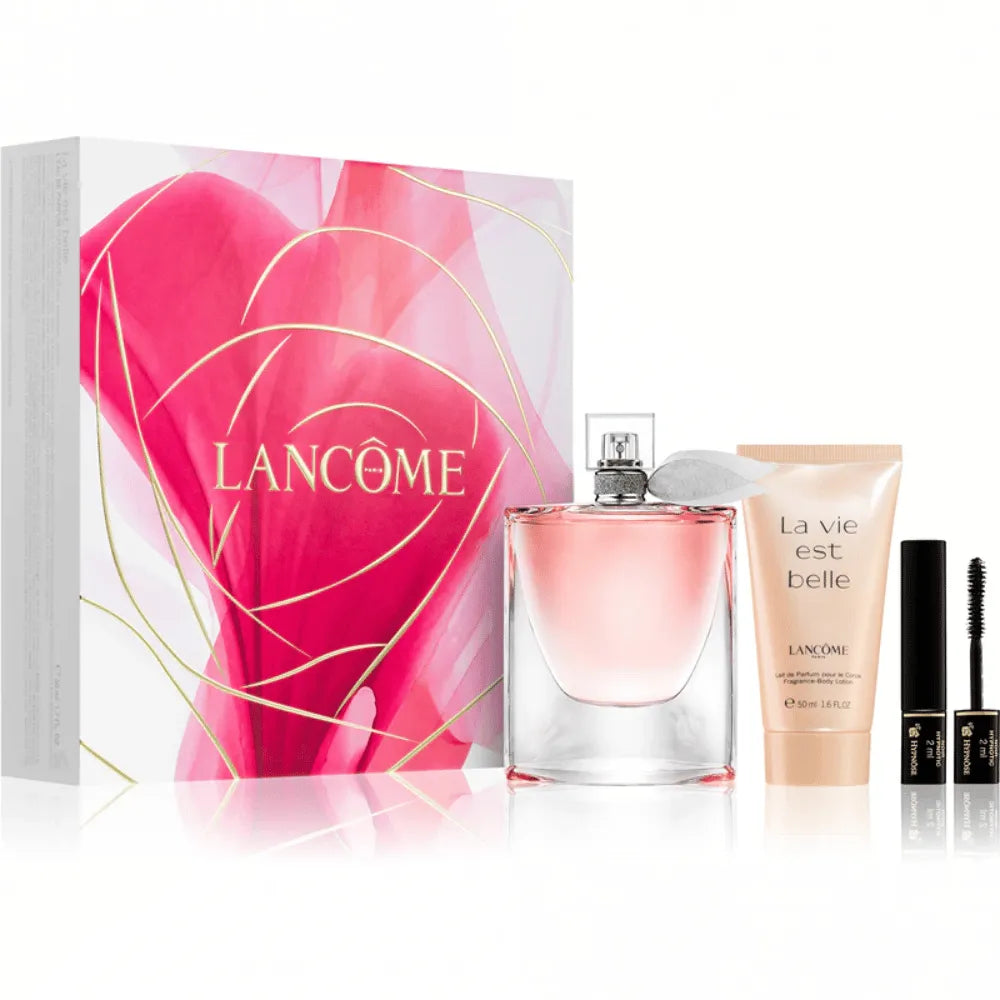 Lancome La Vie Est Belle 50ml 3pc Gift Set50ml Edp Spr, 50ml Body Lotion, 2ml Mascara