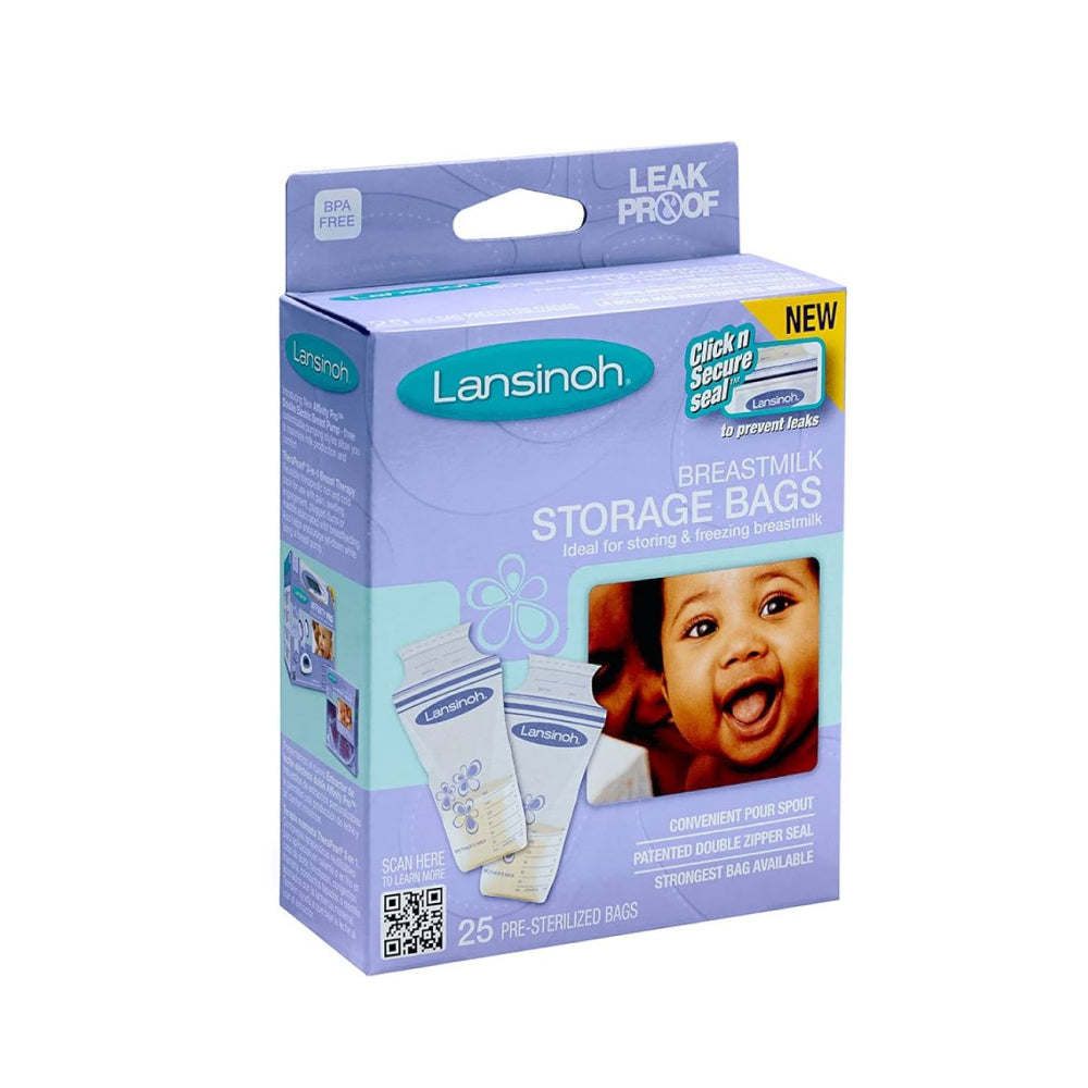 Lansinoh Breastmilk Storage Bags - Pack of 25