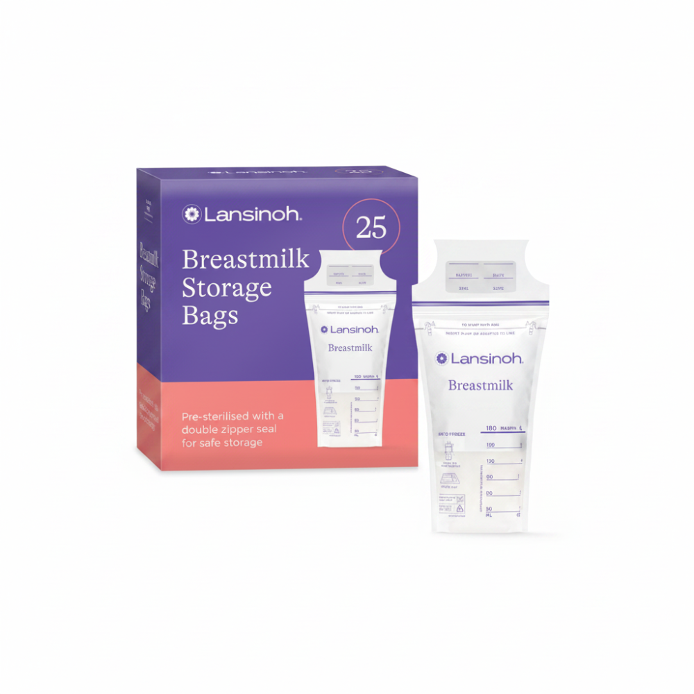 Lansinoh Breastmilk Storage Bags - Pack of 25