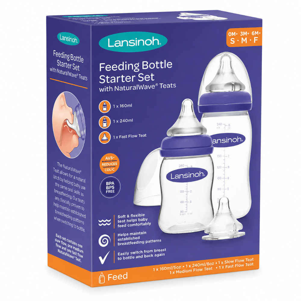 Lansinoh Feeding Bottle Starter Pack