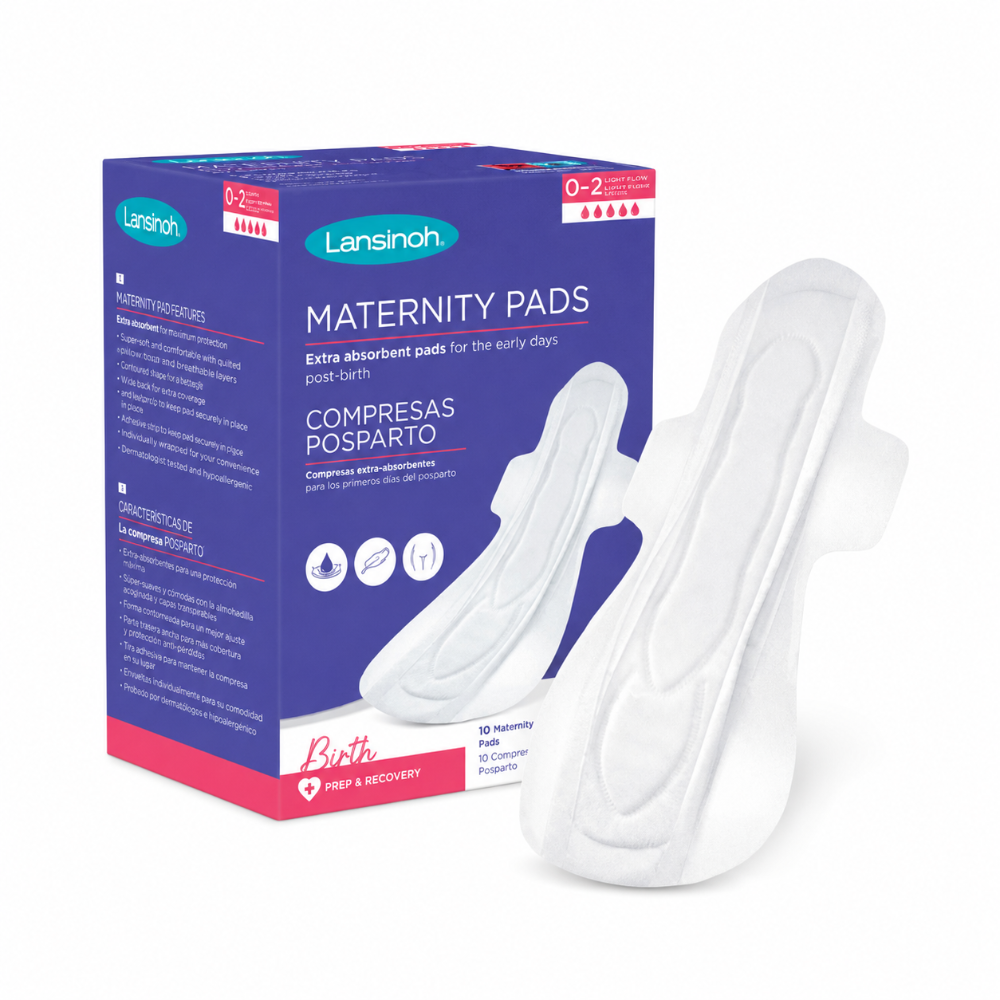 Lansinoh Maternity Pads 0-2 Week Post Birth - 10 Pack