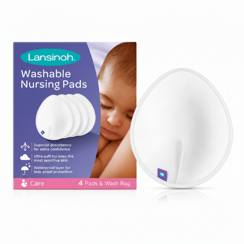 Lansinoh Washable Nursing Pads 4's