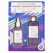 Sunday Rain Lavender + Cedarwood Sleep Duo Gift Set