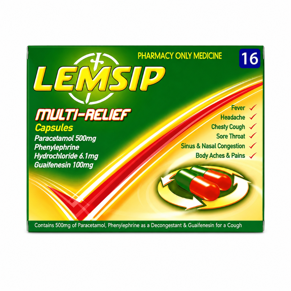 Lemsip Multi Relief Capsules - 16 Pack