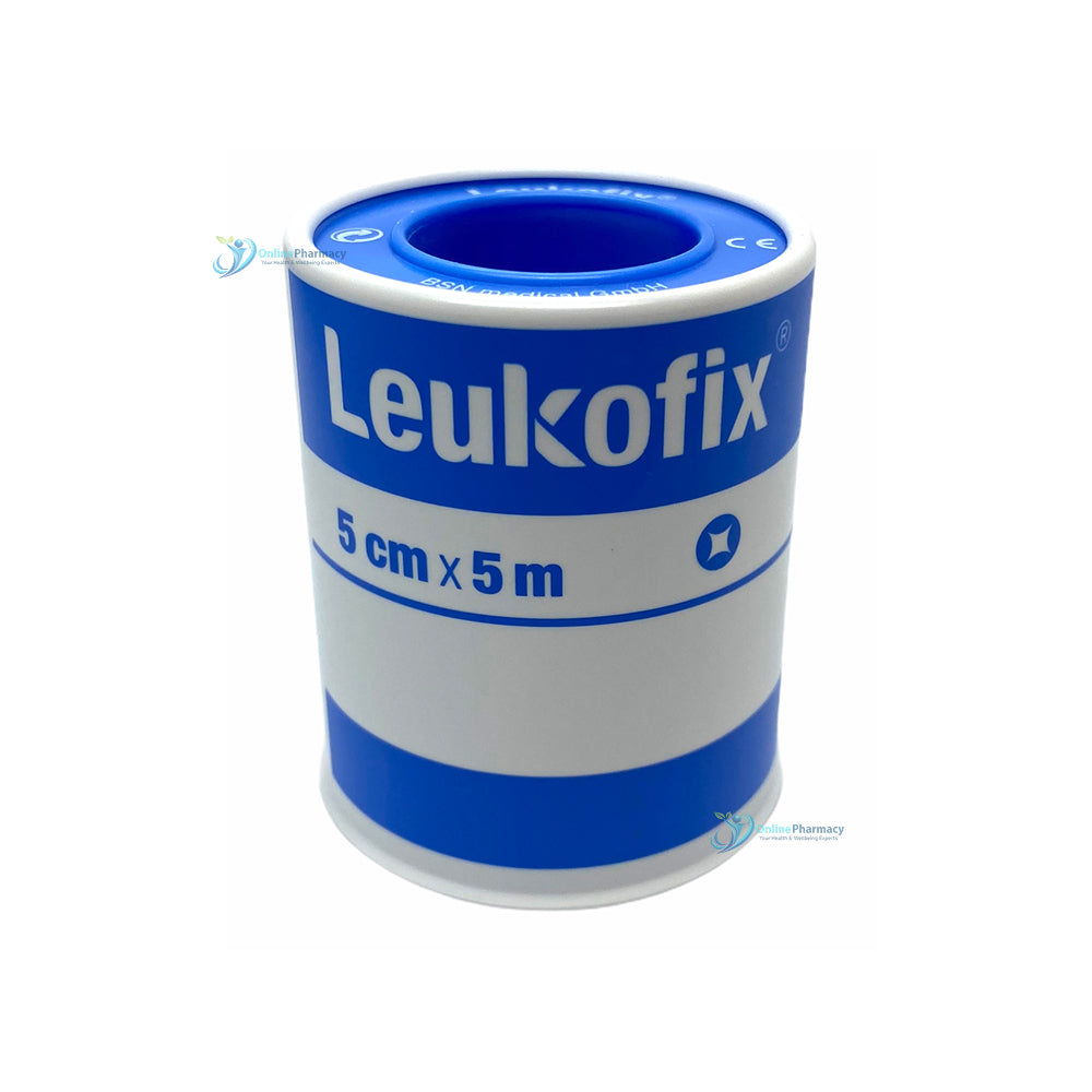 Leukofix Clear Easy Tear Adhesive Tape - 5cm x 5m