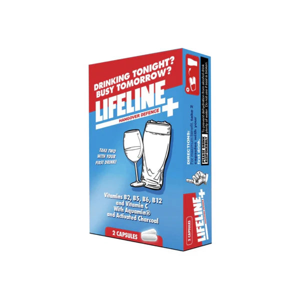 Lifeline Capsules Activated Charcoal - 2/6/20 Pack