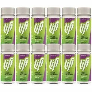 Lift Fast Acting Glucose Shot Very Berry - 12 x 60ml