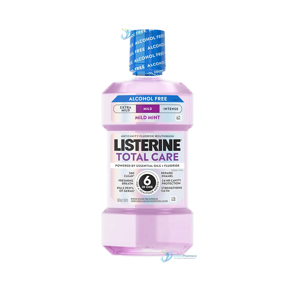 Listerine Total Care Mild Alcohol Free - 500ml