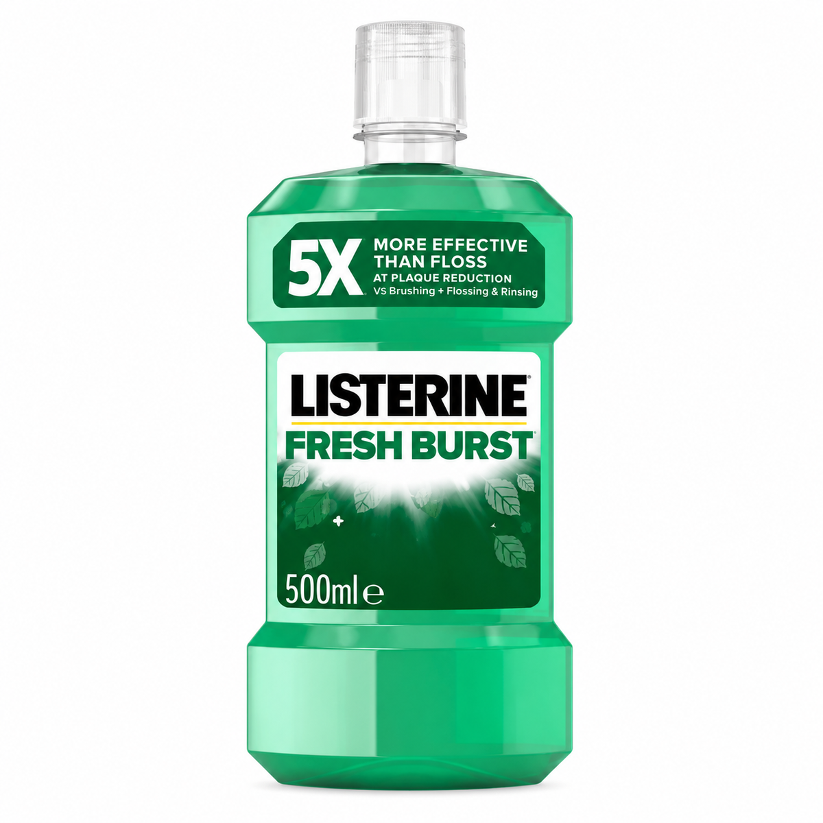 Listerine Fresh Burst Mouthwash - 500ml
