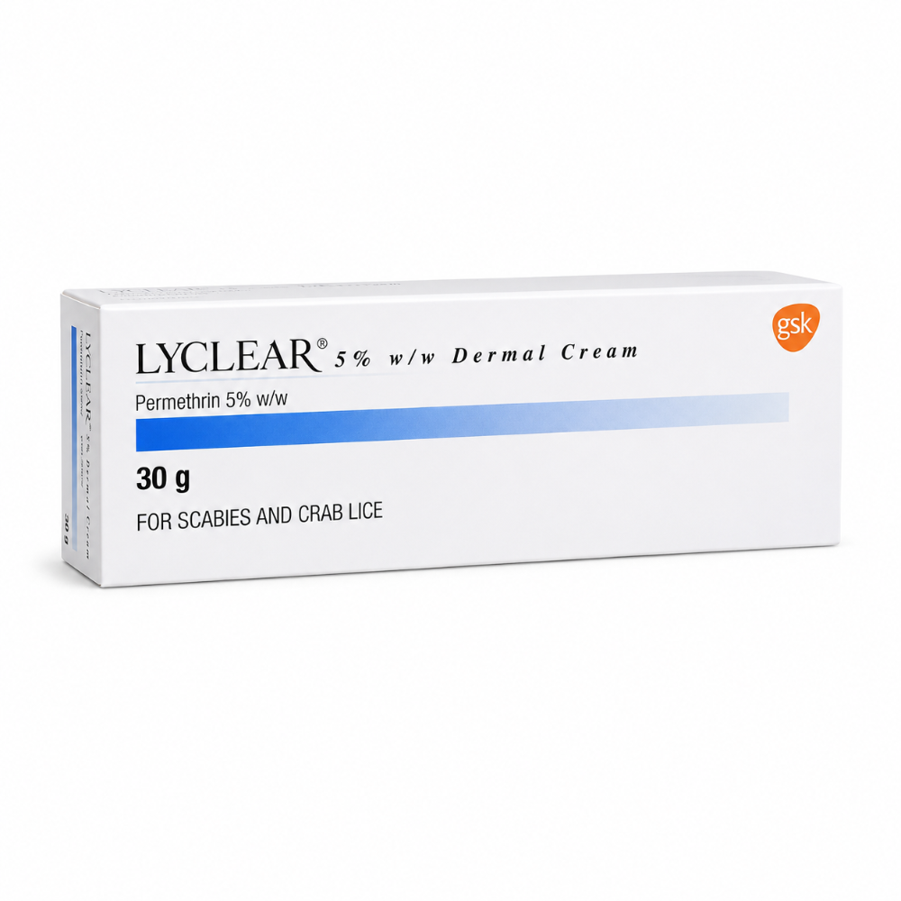 Lyclear Cream Permethrin 5% w/w - 30g