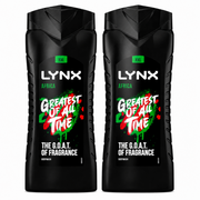 Lynx Africa Shower Gel - 225ml x 2 Pack