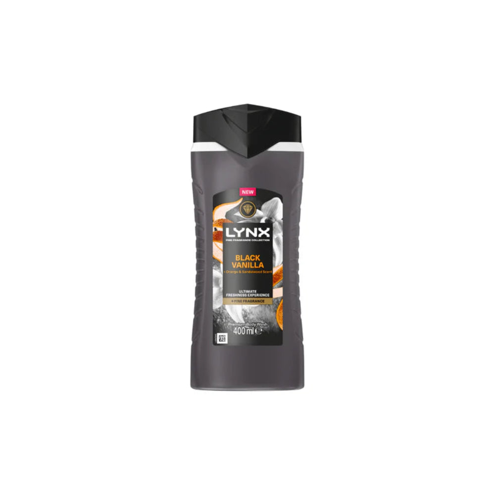 Lynx Fine Fragrance Shower Gel Black Vanilla - 400ml