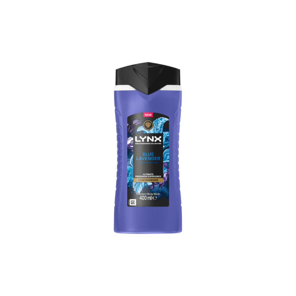 Lynx  Fine Fragrance Shower Gel Blue Lavender - 400ml