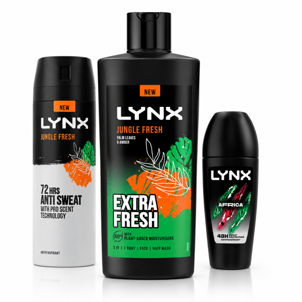 Lynx Jungle Fresh Bodycare Bundle