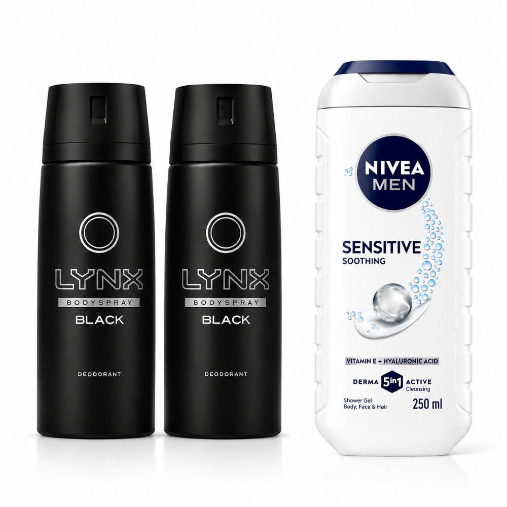 Lynx & NIVEA Men's Fresh Start Bundle