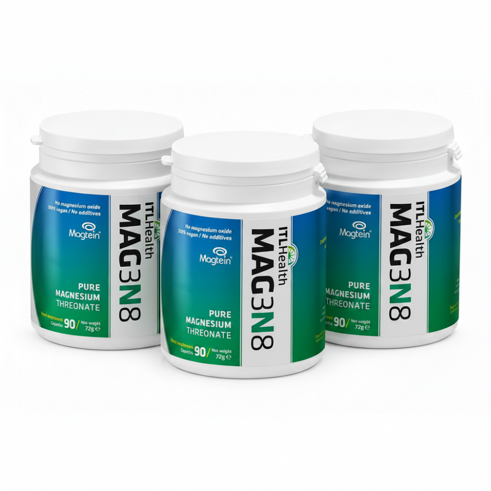 MAG3N8 Pure Magnesium Threonate - 3 Month Supply