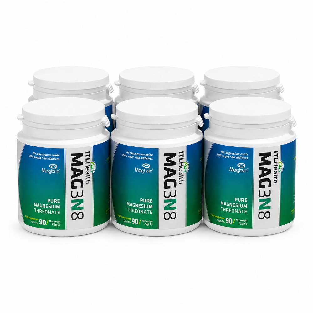 MAG3N8 Pure Magnesium Threonate - 6 Month Supply