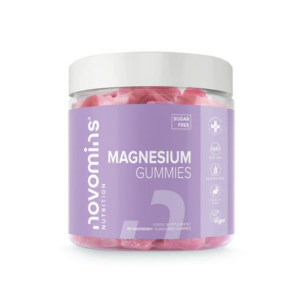 Novomins Magnesium Sugar-Free Gummies - 60 Pack