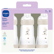 MAM Easy Start Anti-Colic Triple Pack Bottles 260ml 2+ Months