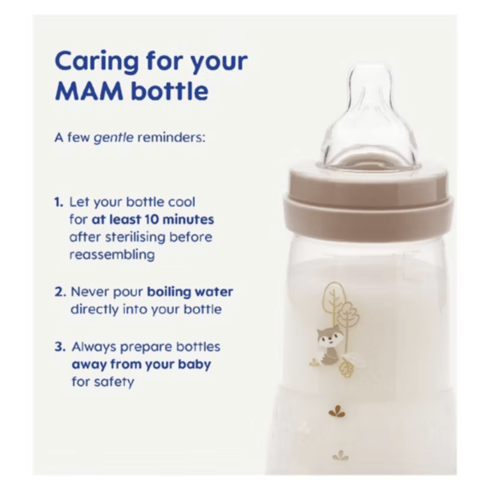 MAM Easy Start Anti Colic Triple Pack Bottles 160ml 0 Months +
