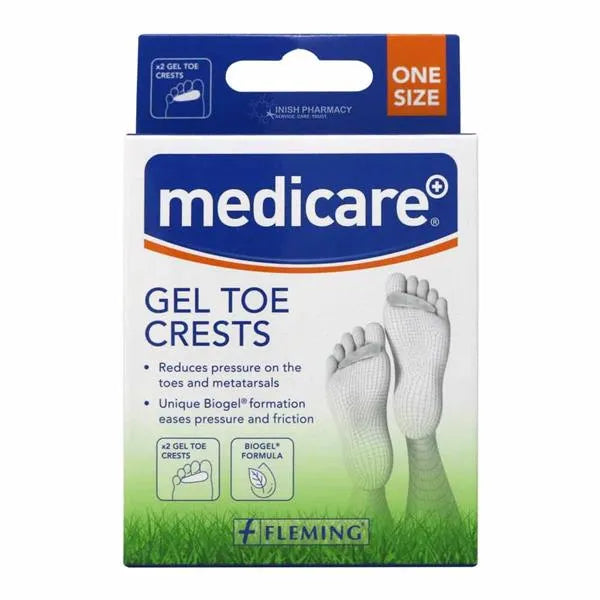 Medicare Gel Toe Crests - One Size Fits All