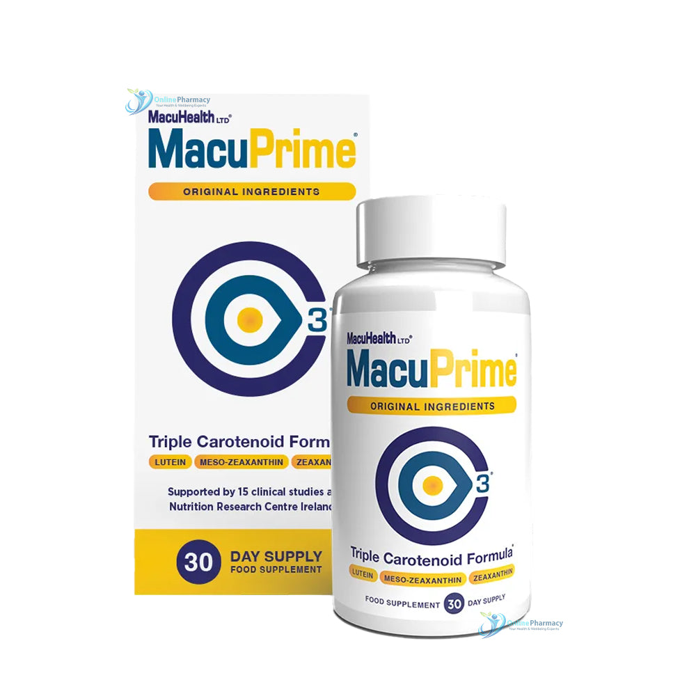 MacuPrime Triple Carotenoid Formula - 30/90 Pack
