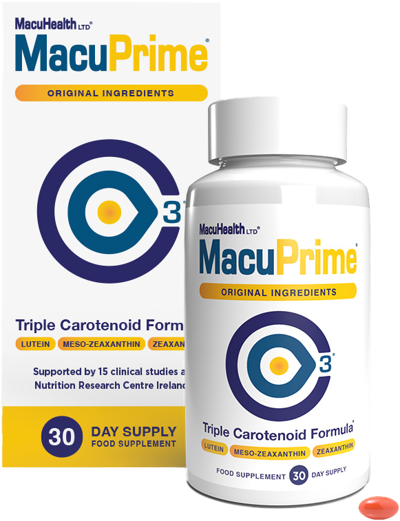MacuPrime Triple Carotenoid Formula - 30/90 Pack