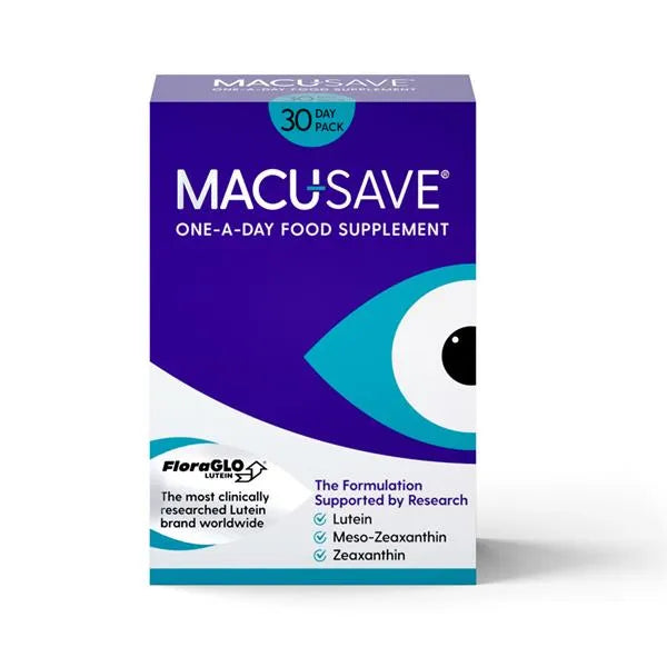 MacuSave Eye Supplements - 30/90 Caps