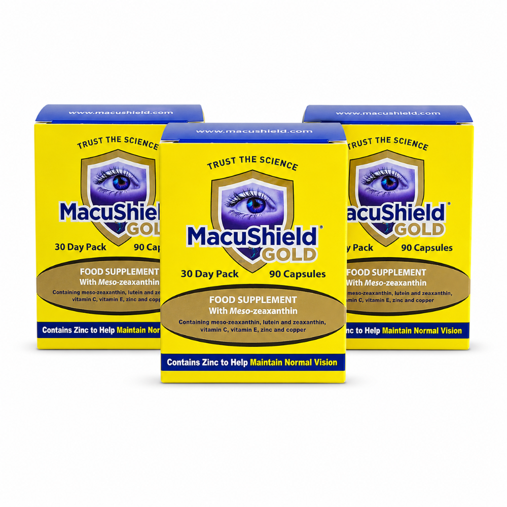 MacuShield Gold Eye Supplement Capsules - 3 Month Supply