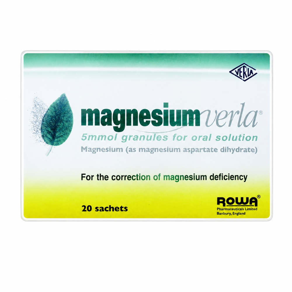 Magnesium Verla Granules - 20 Sachets