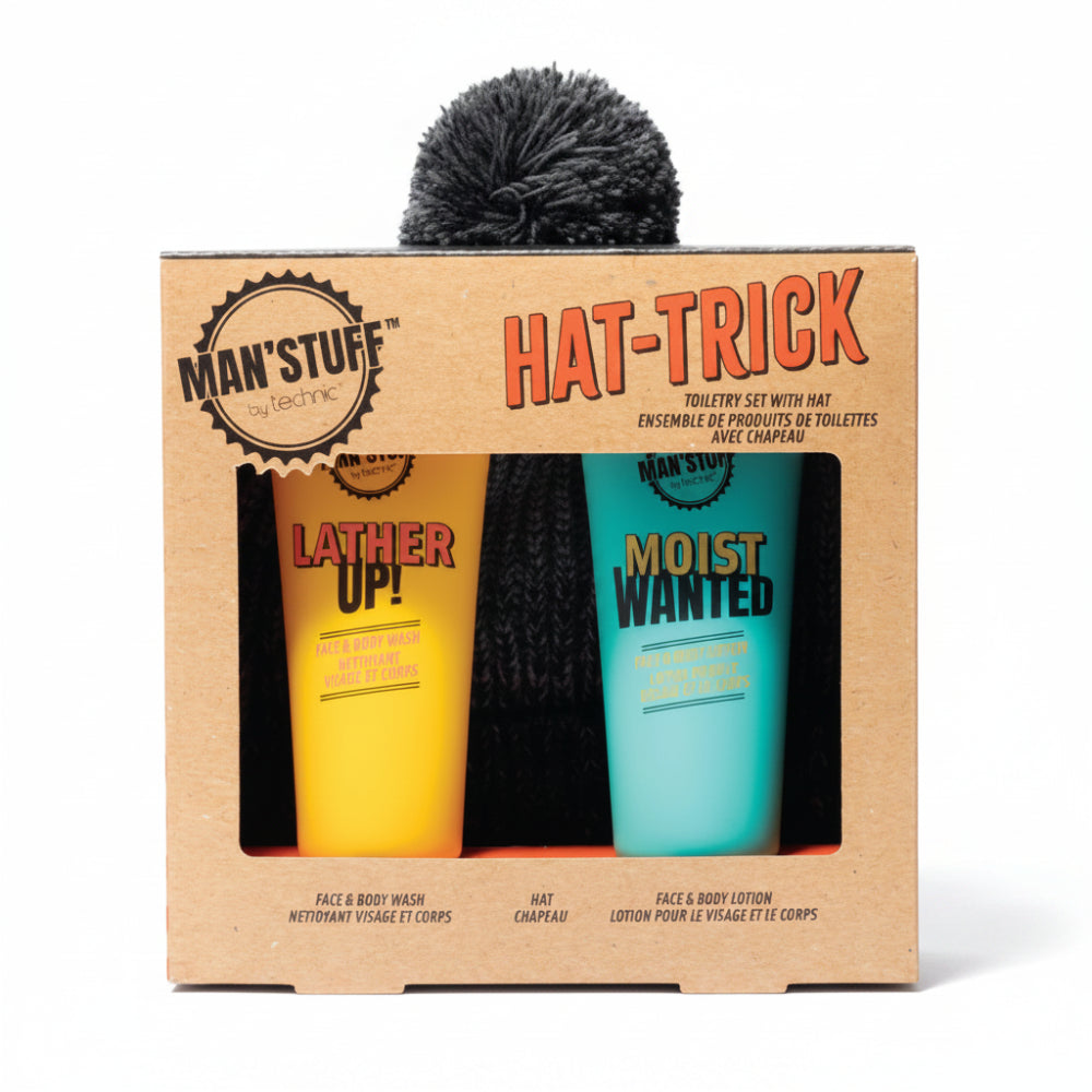 Man's Stuff Hat Trick Gift Set