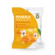 Manuka Doctor Manuka Middles Manuka Honey & Lemon Lozenges 100g