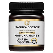 Manuka Doctor Manuka Honey UMF 6+ MGO110+ 250g