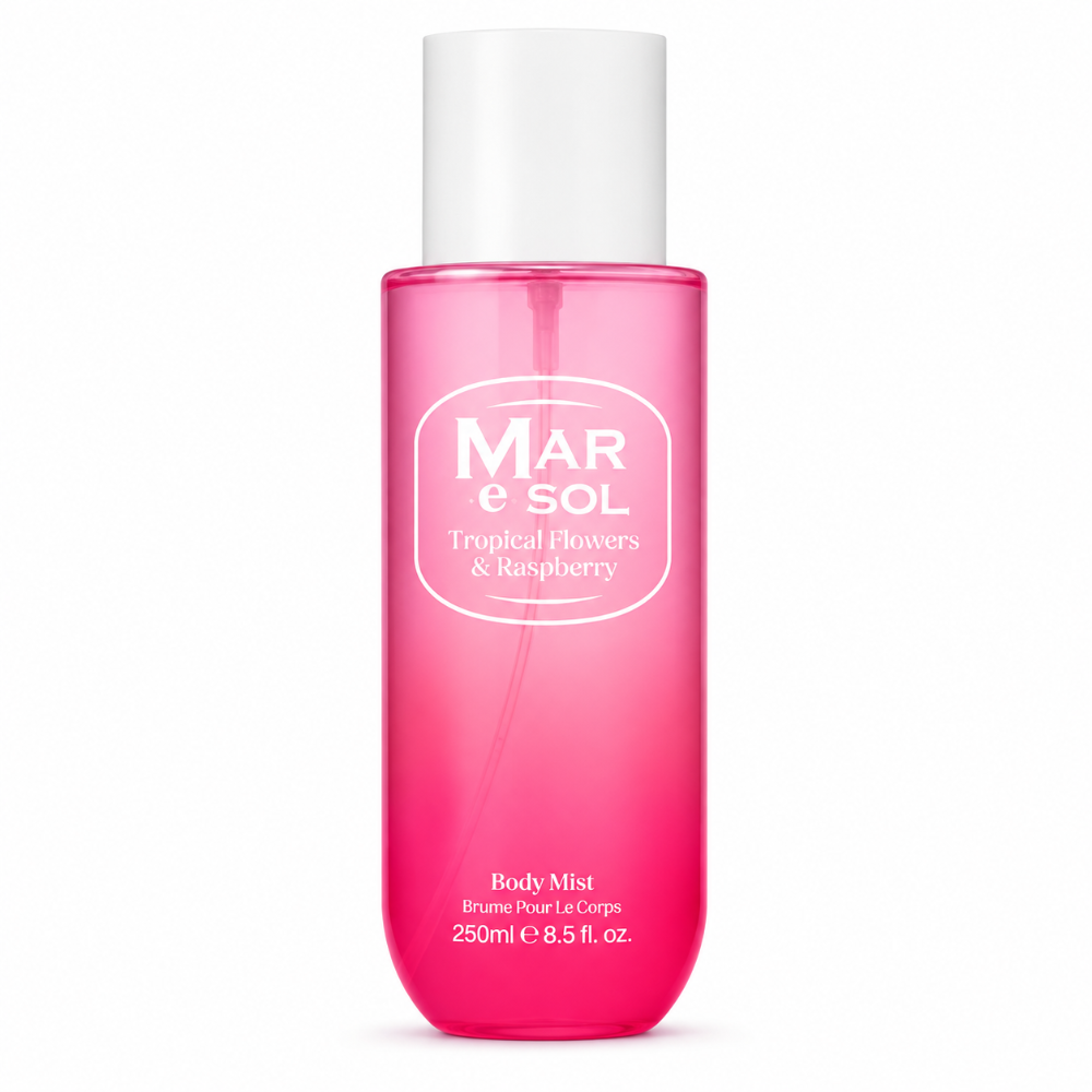 Mar E Sol Tropical Flowers & Raspberry Body Mist - 250ml