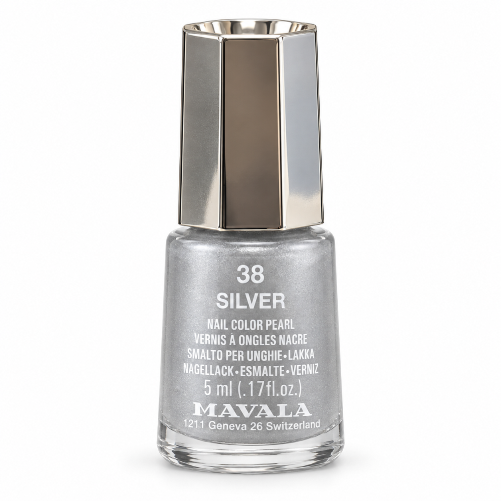 Mavala Mini Nail Colour 038 Silver - 5ml
