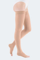 Medi Mediven Plus Class 2 Thigh Length Petite Compression Stockings With Silicone Topband - 1 Pair (23-32mm Hg)