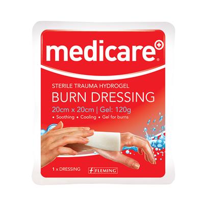 Medicare Burn Dressing - 20cm x 20cm Single Dressing