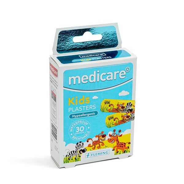 Medicare Waterproof Kids Plasters 30`S