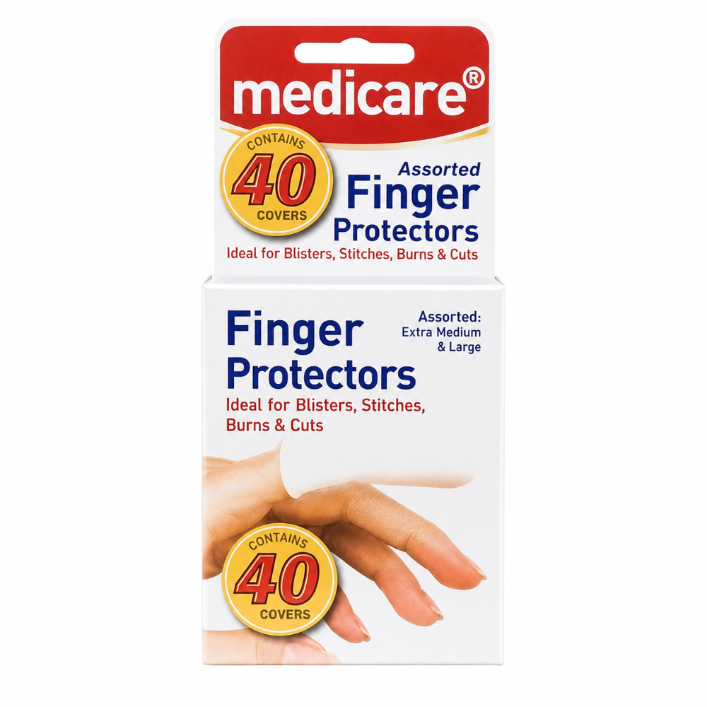 Medicare Finger Cots S/M/L (Pk 40)
