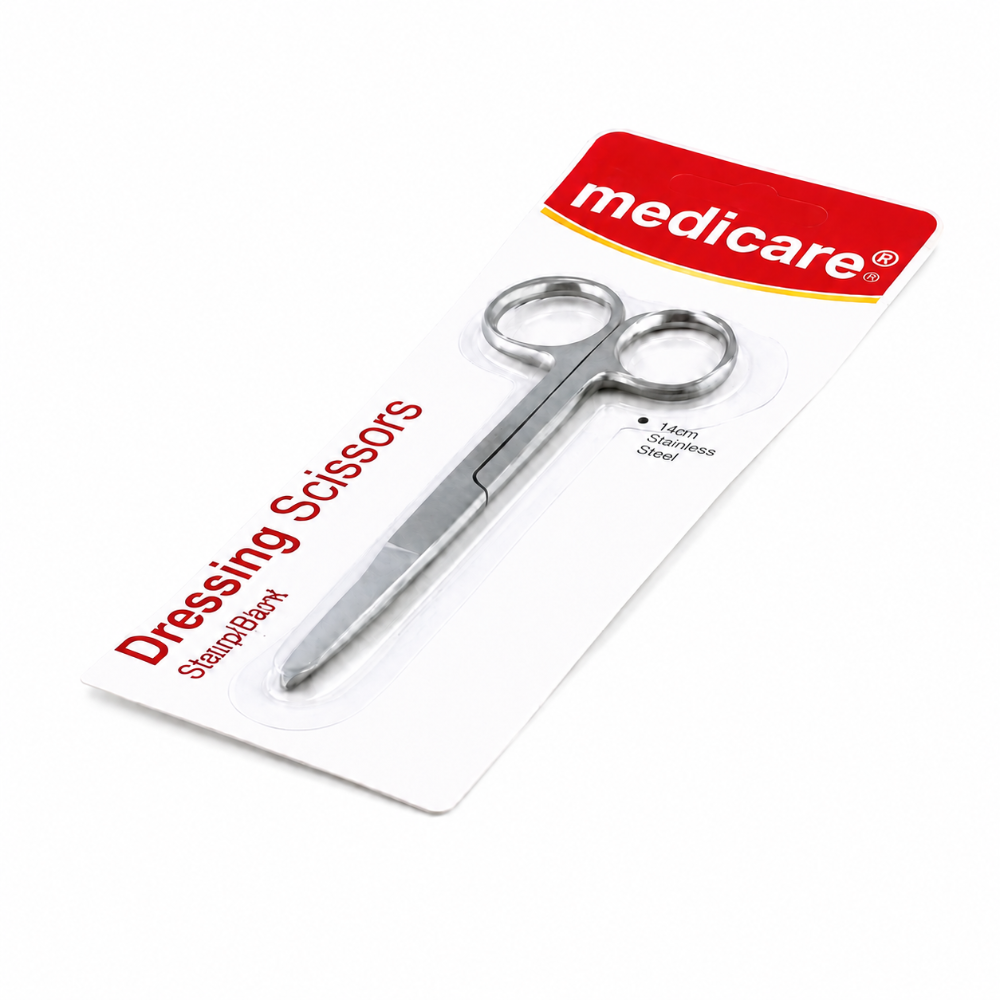 Medicare Sharp/ Blunt Dressing Scissors 14cm