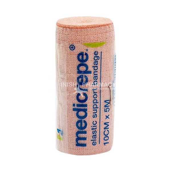 Medicrepe Elastic Support Crepe Bandage - 10cm x 5m (Single or Box of 12)