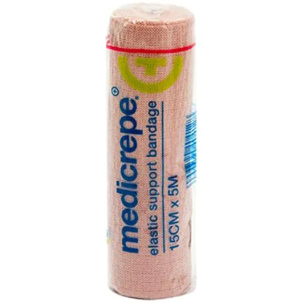 Medicrepe Elastic Support Crepe Bandage - 15cm x 5m (Single or Box of 12)