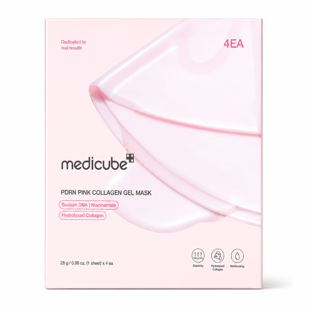 Medicube PDRN Pink Collagen Gel Mask - 4 Pack