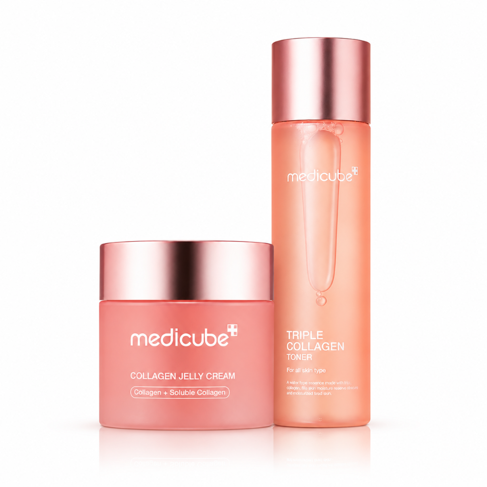 Medicube Triple Collagen Toner & Jelly Cream Bundle