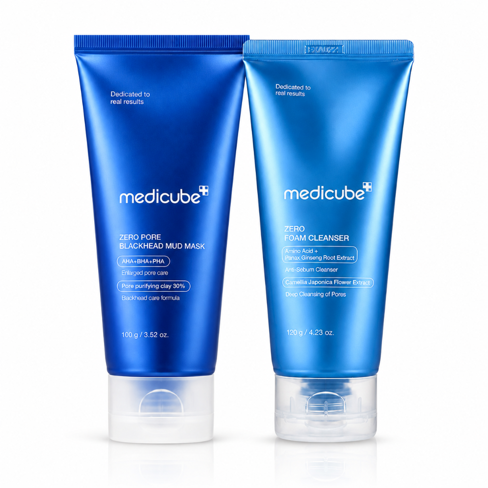 Medicube Zero Foam Cleanser & Mud Mask Bundle